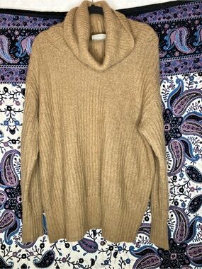 Everlane alpaca turtleneck sweater M